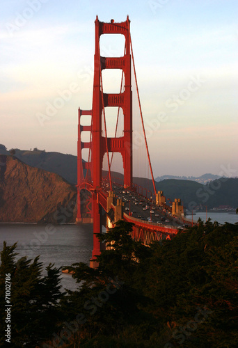 Golden Gate Bridge at Dusk #71002786