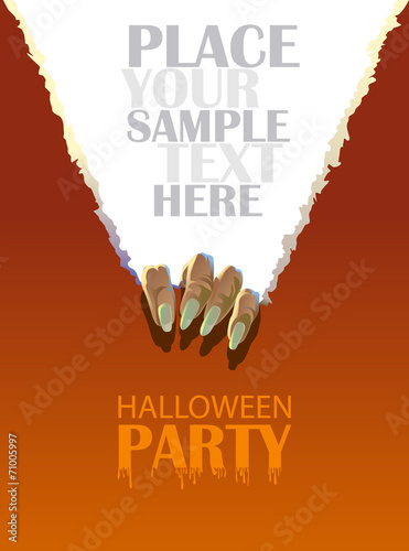 Halloween party greetings