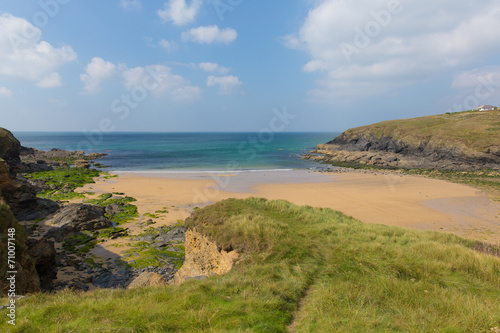 Poldhu The Lizard Cornwall England UK sandy beach