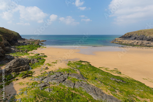 Poldhu beach The Lizard Cornwall England UK