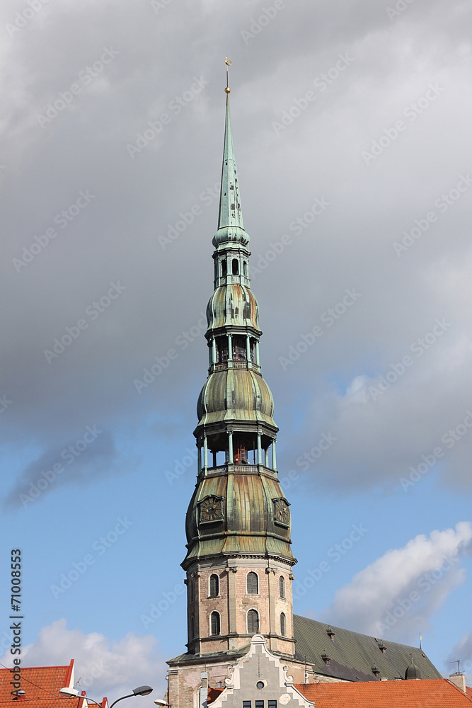 Lutheran church in Riga, Latvia