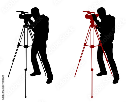 cameraman silhouette