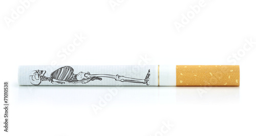 Smoking kills. Conceptual image.