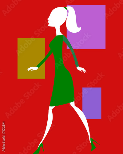 Silhouette bianca