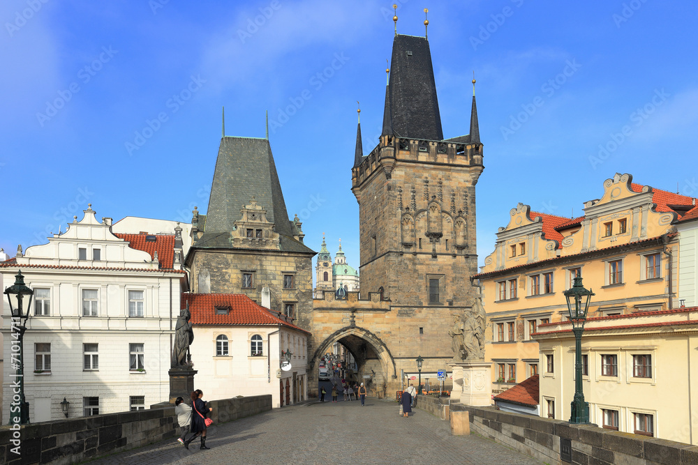 Spring Prague St. Nicholas' Cathedral