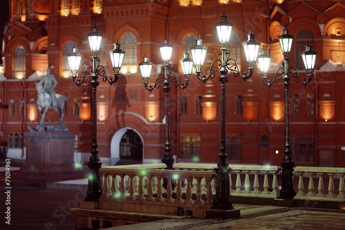 moscow night Historical Museum