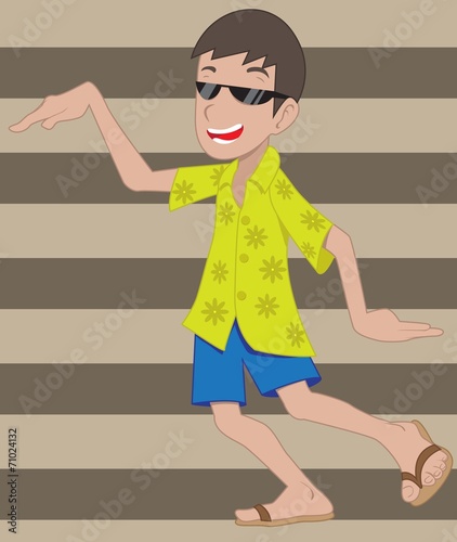 Dancing man