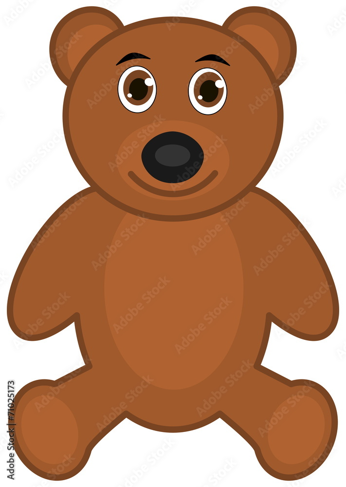 a brown teddy bear smiling a brown teddy bear smiling