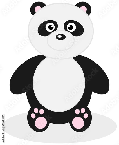 Fototapeta Naklejka Na Ścianę i Meble -  a plush panda