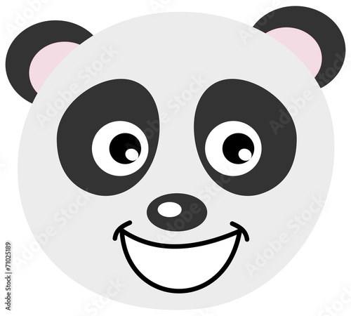 Fototapeta Naklejka Na Ścianę i Meble -  a panda face