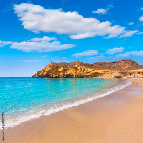 Cocedores beach in Murcia near Aguilas Spain © lunamarina