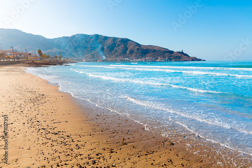 La Azohia beach Murcia in Mediterranean Spain