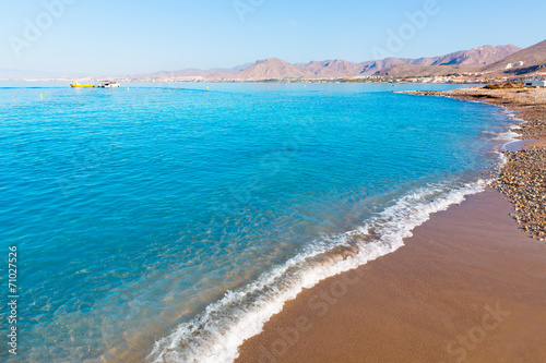 La Azohia beach Murcia in Mediterranean Spain © lunamarina