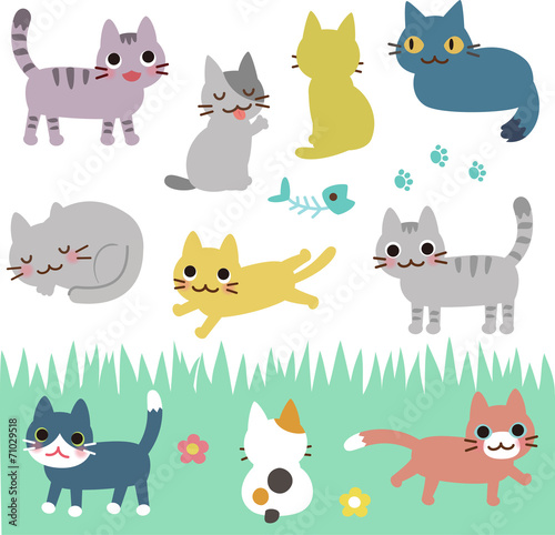 たくさんの猫