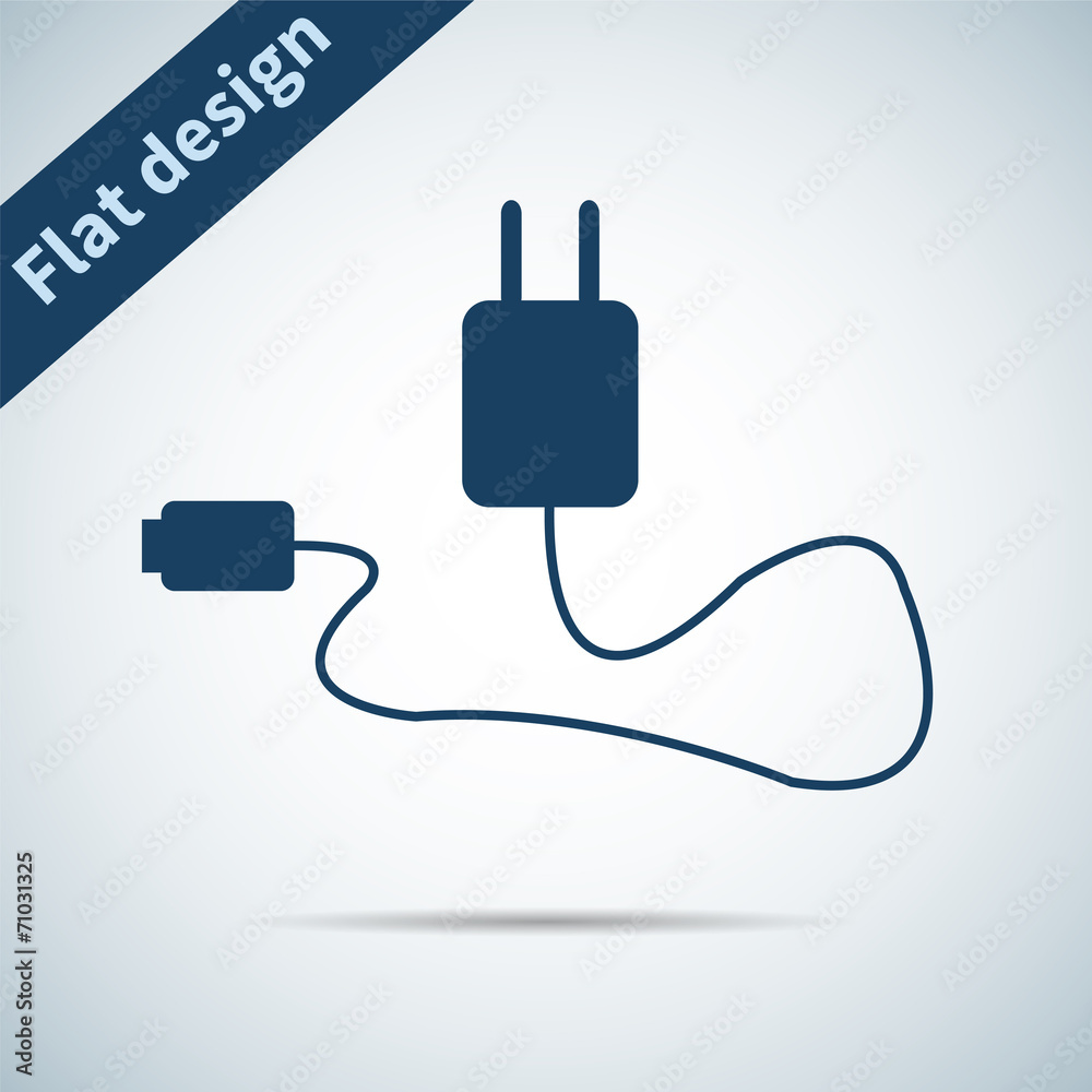 Obraz premium Icon flat element design