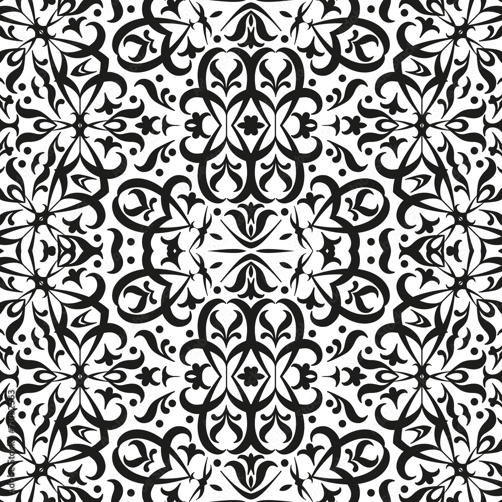 Abstract seamless floral background Abstract seamless floral background