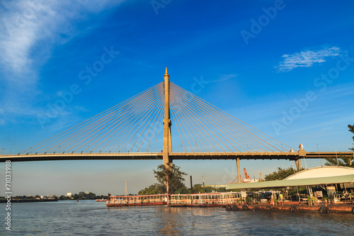 Bridge across  river © chaphot