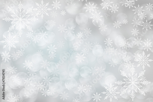 Silver Christmas background