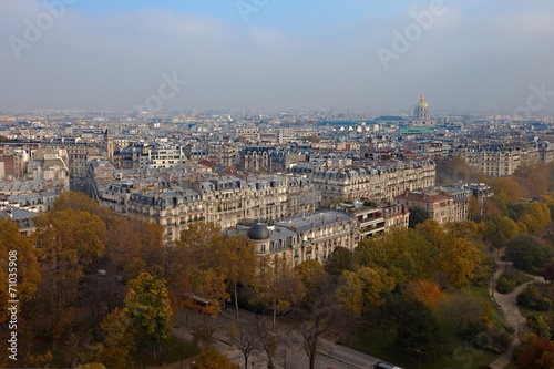 Fototapeta Naklejka Na Ścianę i Meble -  View over Paris