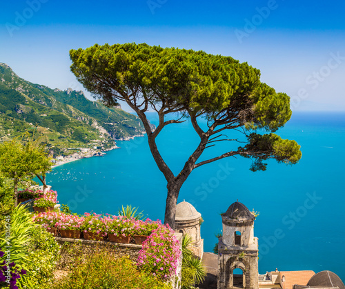 Obraz na płótnie Amalfi Coast, Campania, Italy w salonie