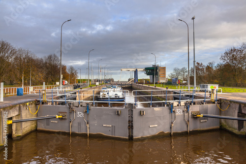 Фотография Huge Lock Chamber in the Netherlands