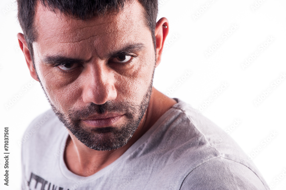 Obraz premium strong looking young man