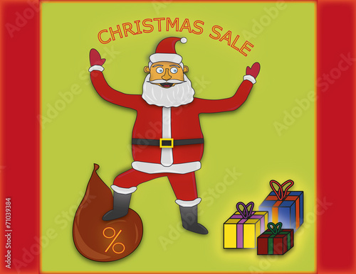 Santa's Cristmas sale presents 2015