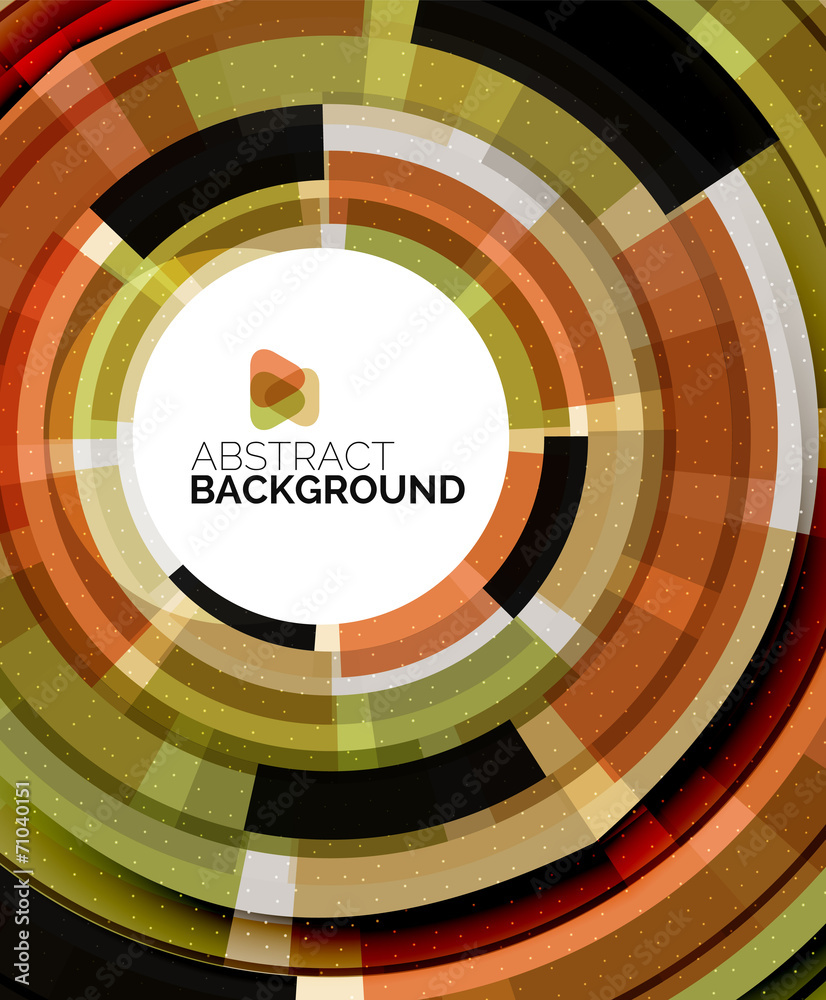 Geometric design circles, swirl Geometric design circles, swirl