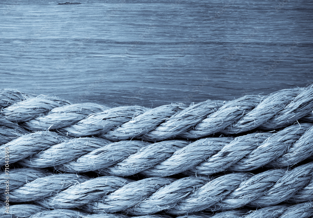 ship ropes on wood ship ropes on wood