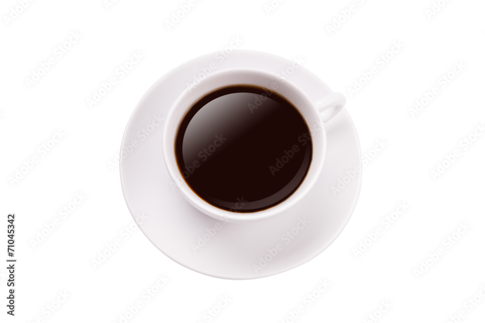 Kaffee Tasse schwarz Kaffee Tasse schwarz