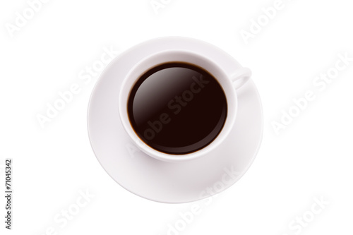 Kaffee Tasse schwarz