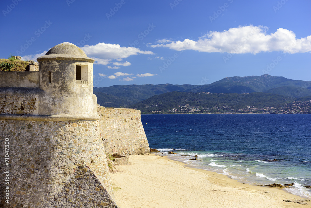 Ajaccio, Corsica, France at Citadel Miollis
