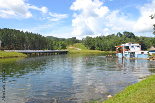Las Terrazas recreation lake