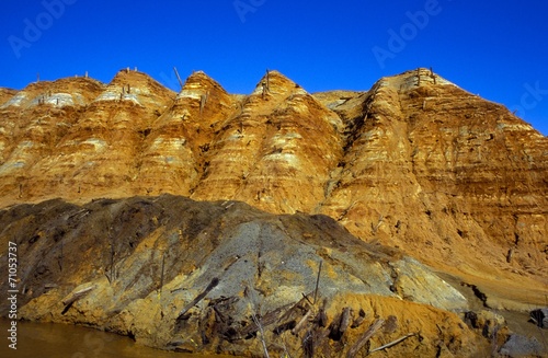 Copper Mine Tailings, Quebec, Canada