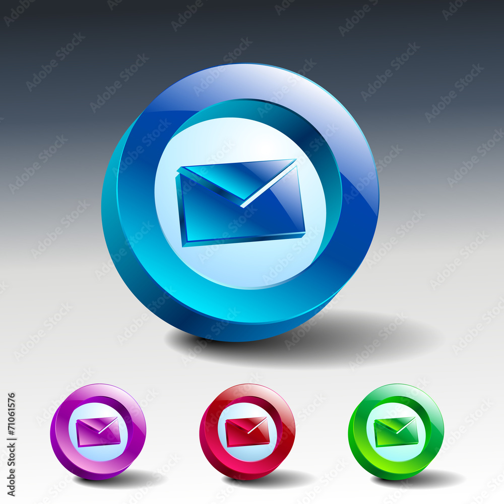 glass icons set green messaging e-mail glass icons set green messaging e-mail