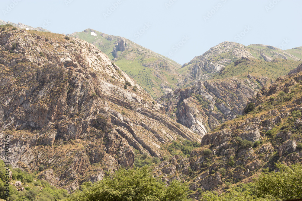 mountains in Kazakhstan