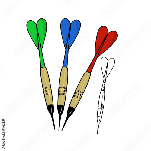 Dart arrow