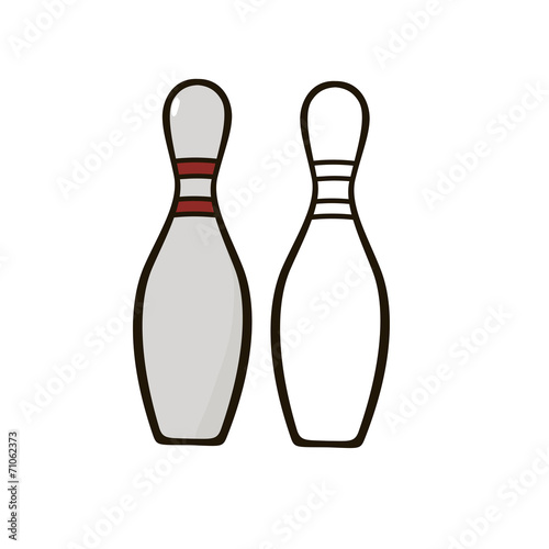 Bowling skittles
