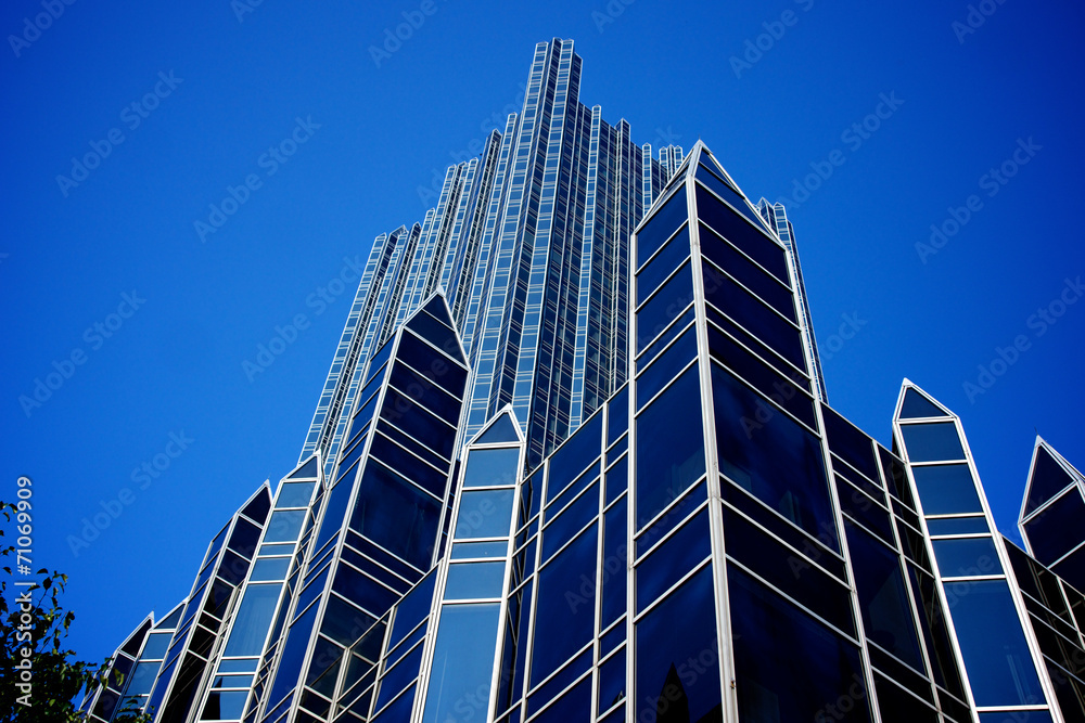 Towers of Glass and Steel Point Skyward