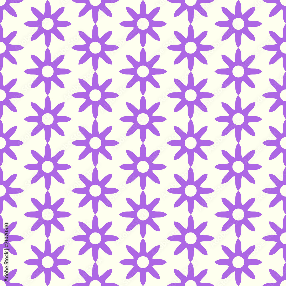 Purple Retro Dry Flower Pattern on Pastel Color Purple Retro Dry Flower Pattern on Pastel Color