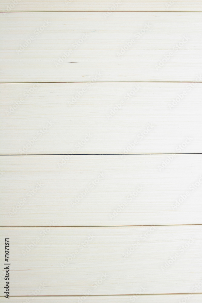 White plank