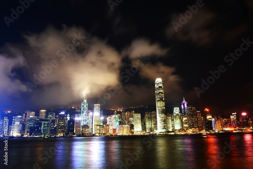 Night shot at Hong Kong