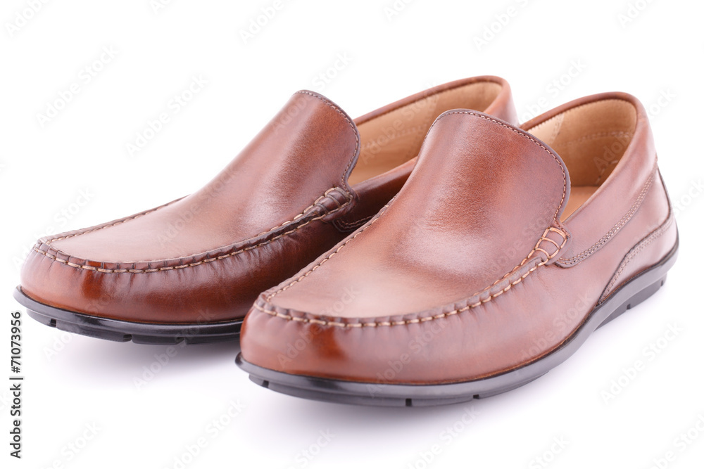 Brown shoes