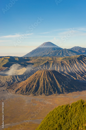 Bromo mountain in the morning