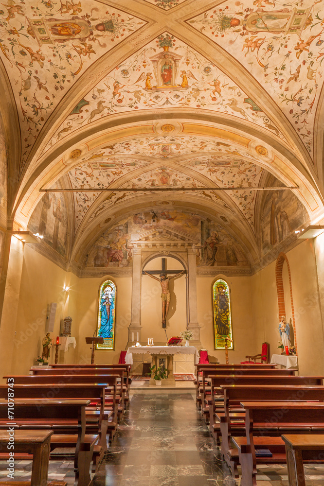 Padua - side chapel in church San Benedetto vecchio