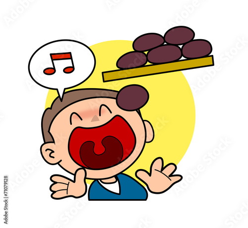 Proverb-He thinks that roasted larks will fall into his mouth