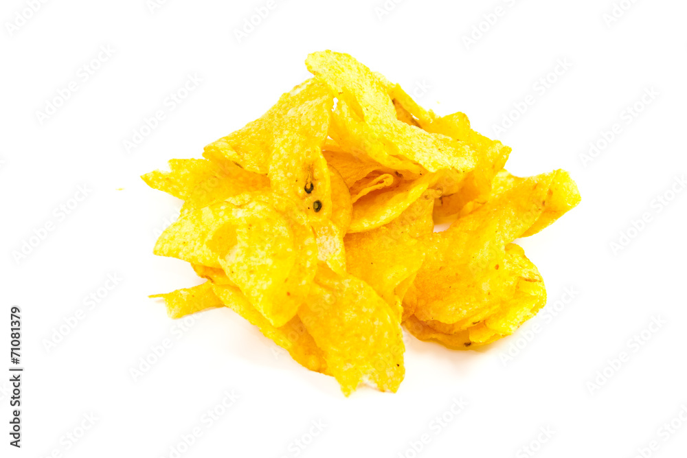 Frische Kartoffelchips Frische Kartoffelchips