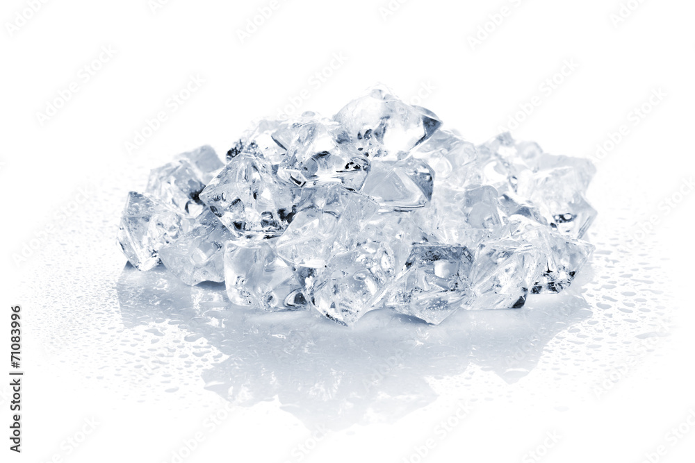 Heap of crushed ice Heap of crushed ice