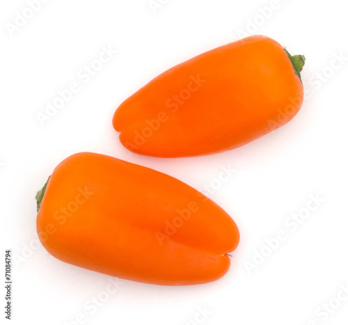 Orange Sweet Mini Peppers © jarvna