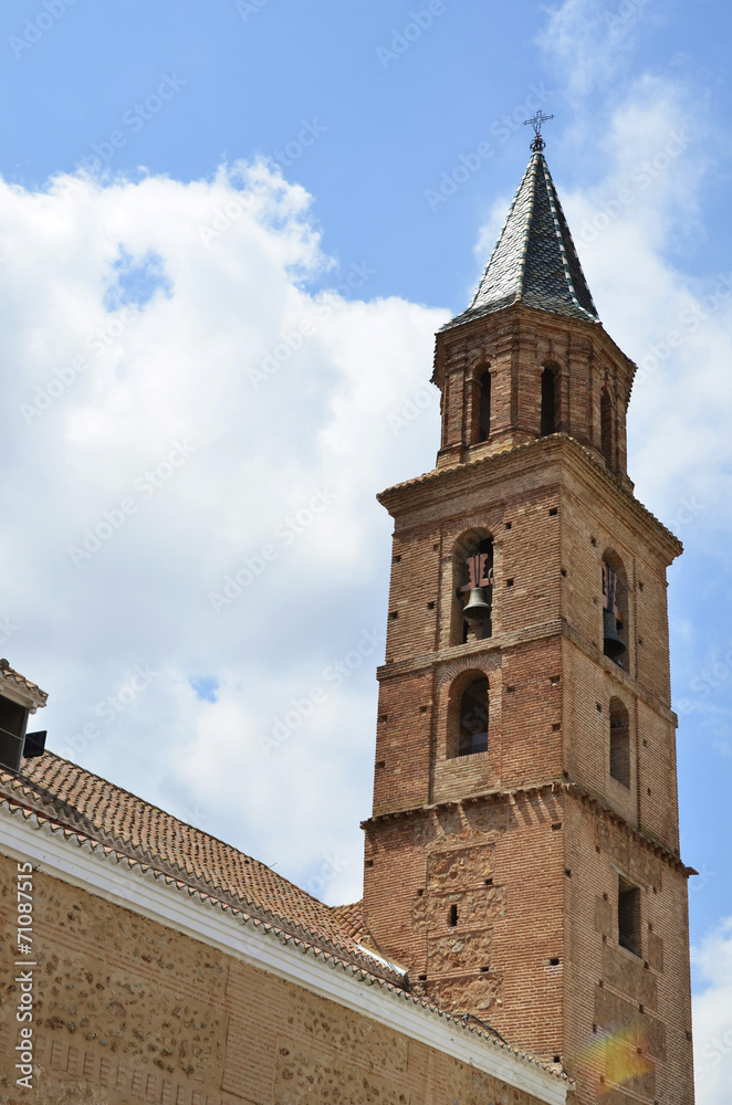 Church Tower of Fondon, La Alpujarra